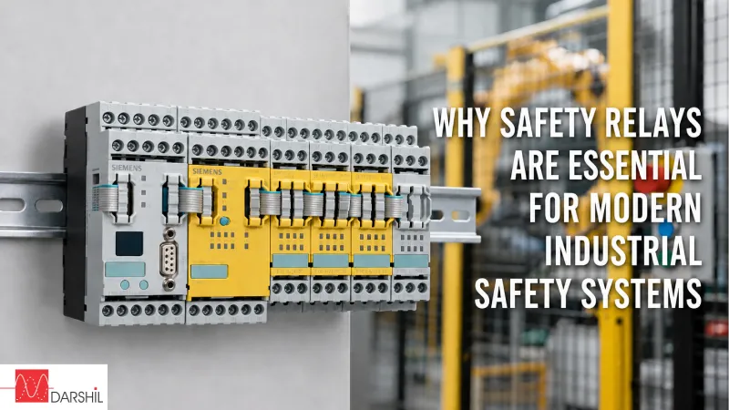 Industrial Safety Systems and the Role of Advanced Safety Relays in Automation - Darshil Enterprise